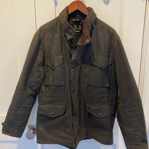 Barbour Sapper brown medium wax jacket